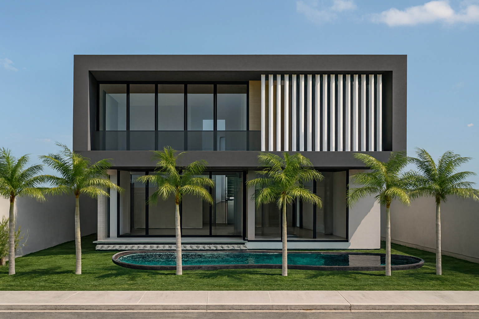 Proyecto Arquitectónico Casa de 2 Niveles, 17 m. x 33 m.