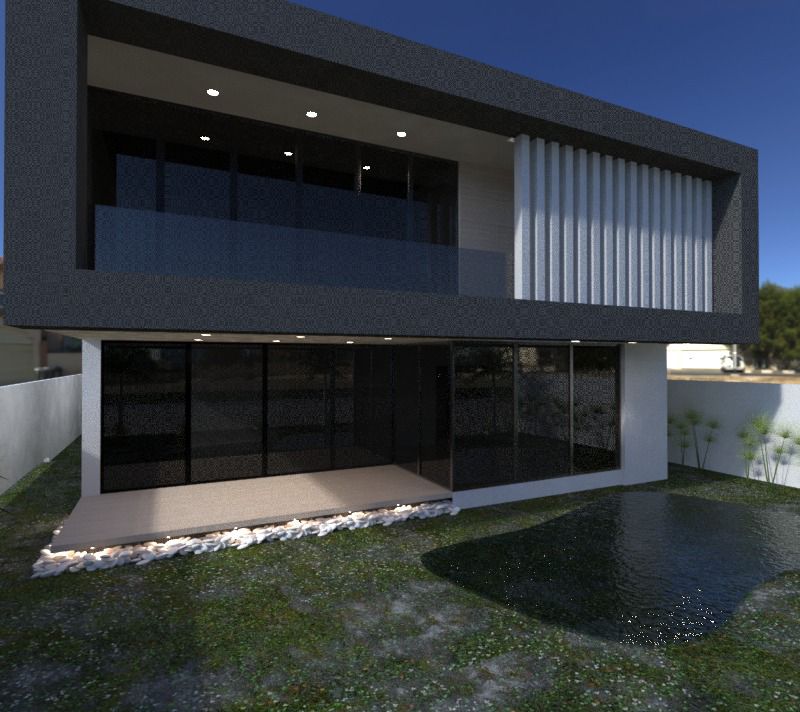 Proyecto Arquitectónico Casa de 2 Niveles, 17 m. x 33 m.