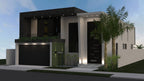 Proyecto Arquitectónico Casa de 2 Niveles, 17 m. x 33 m.