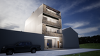 Proyecto Arquitectónico Multifamiliar + Locales Comerciales (4 Niveles) 17.5 m. x 7.5 m.