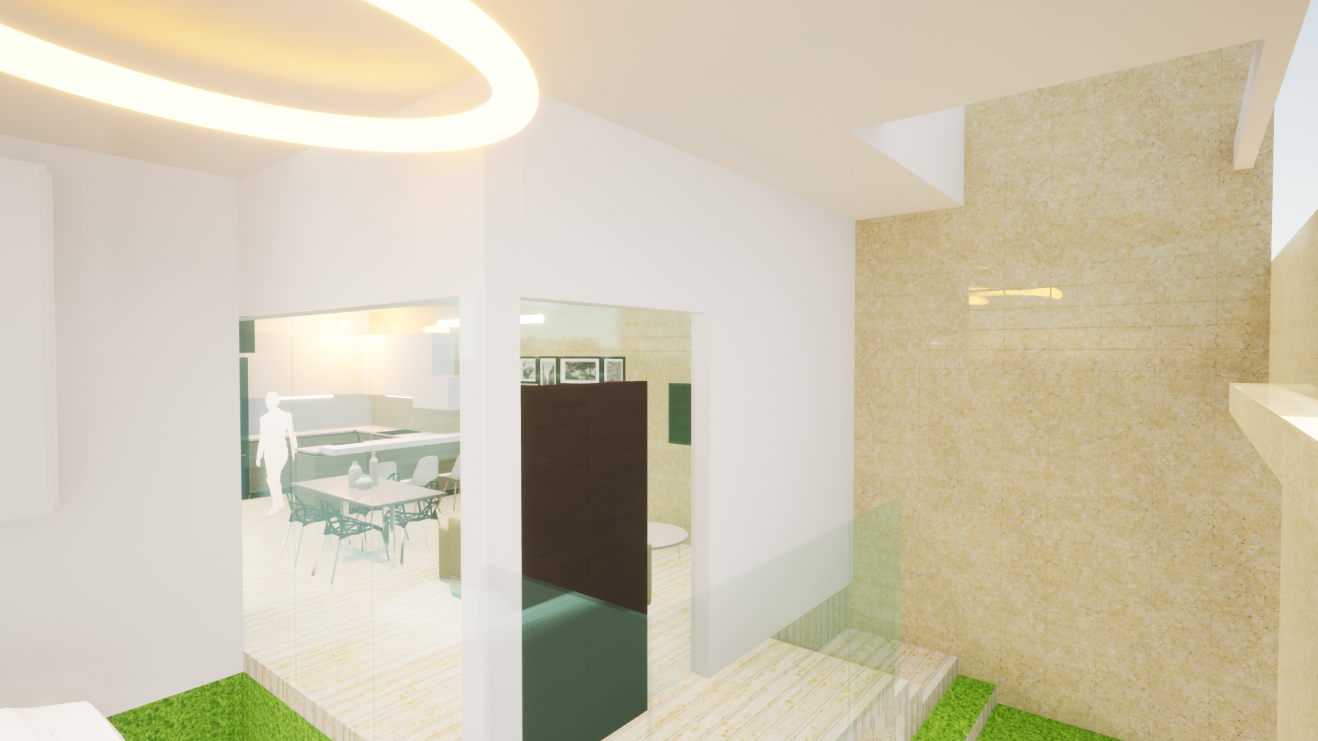 Proyecto Arquitectónico Casa de 2 Niveles, 7 m. x 14 m.