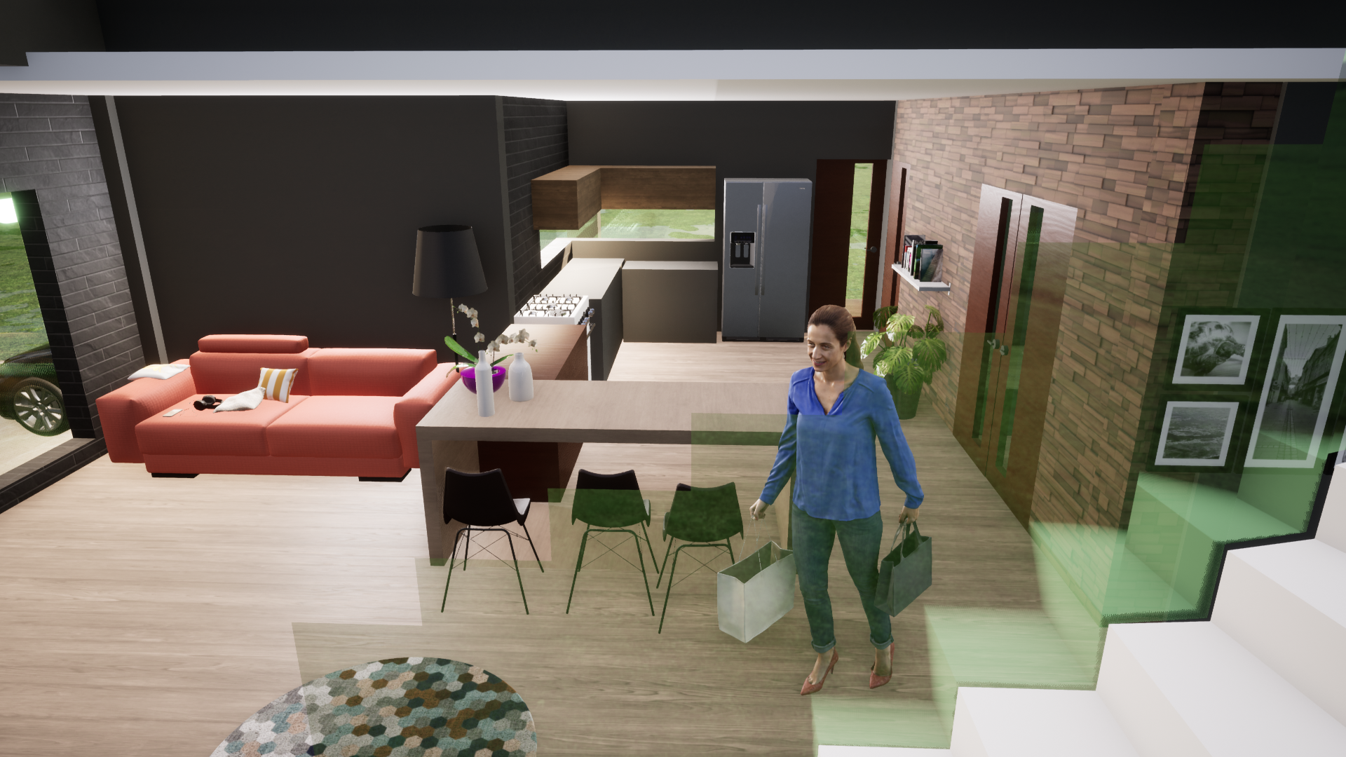 Proyecto Arquitectónico Casa de 2 Niveles, 9 m. x 15 m.