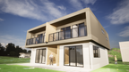 Proyecto Arquitectónico Residencial de 3 departamentos en 2 Niveles, 12 m. x 10 m.
