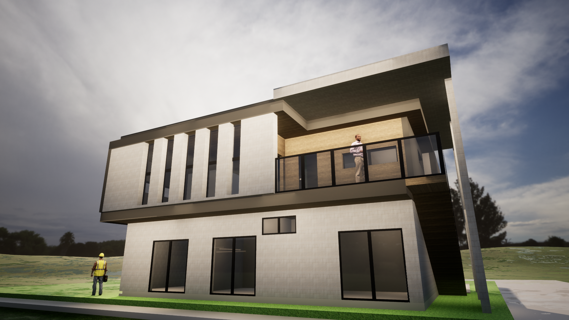 Proyecto Arquitectónico Residencial de 3 departamentos en 2 Niveles, 12 m. x 10 m.