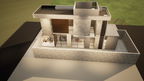 Proyecto Arquitectónico Casa de dos niveles 17 m. x 7 m.