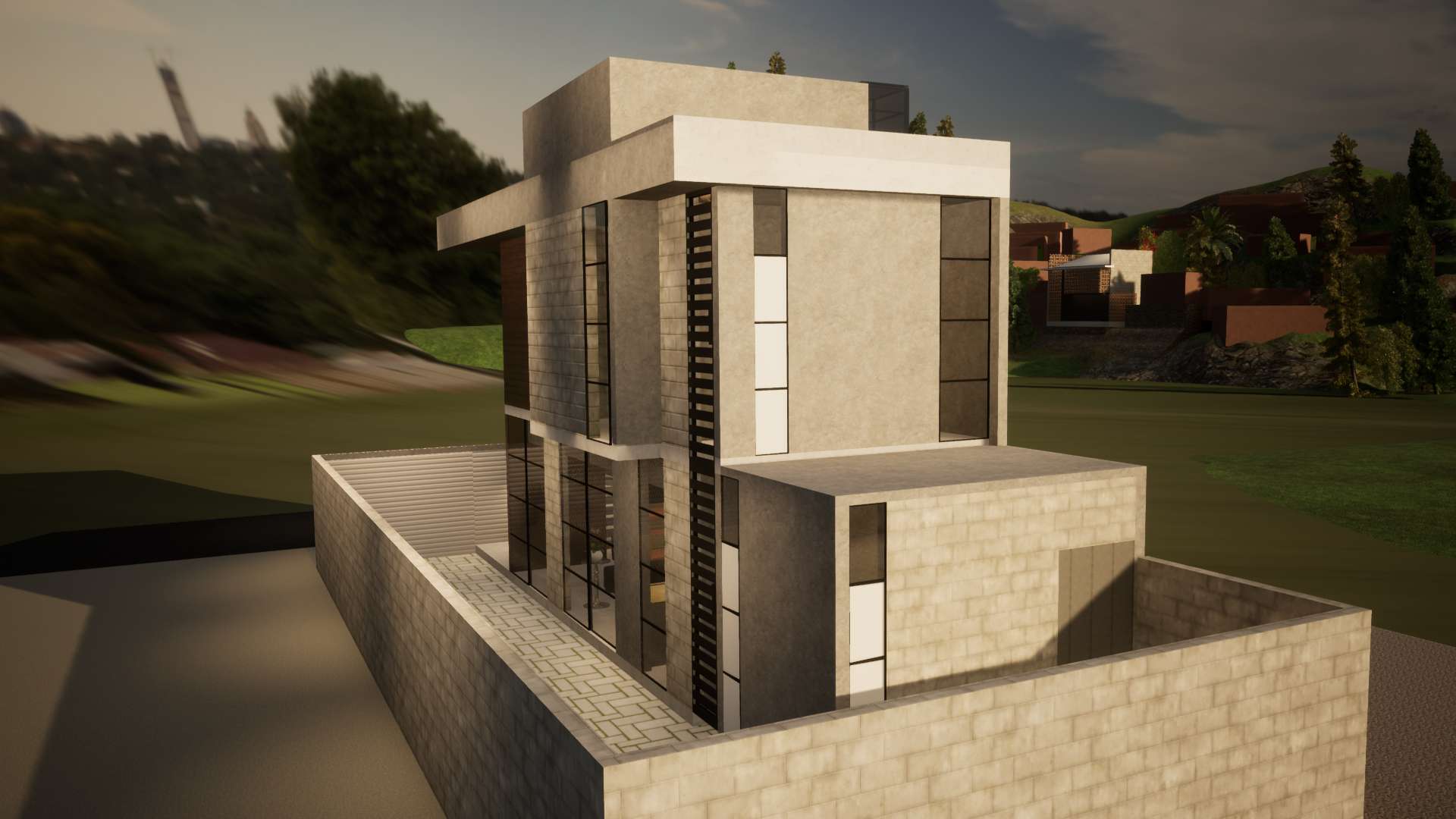 Proyecto Arquitectónico Casa de dos niveles 17 m. x 7 m.