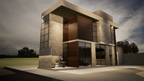 Proyecto Arquitectónico Casa de dos niveles 17 m. x 7 m.