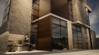 Proyecto Arquitectónico Casa de dos niveles 17 m. x 7 m.