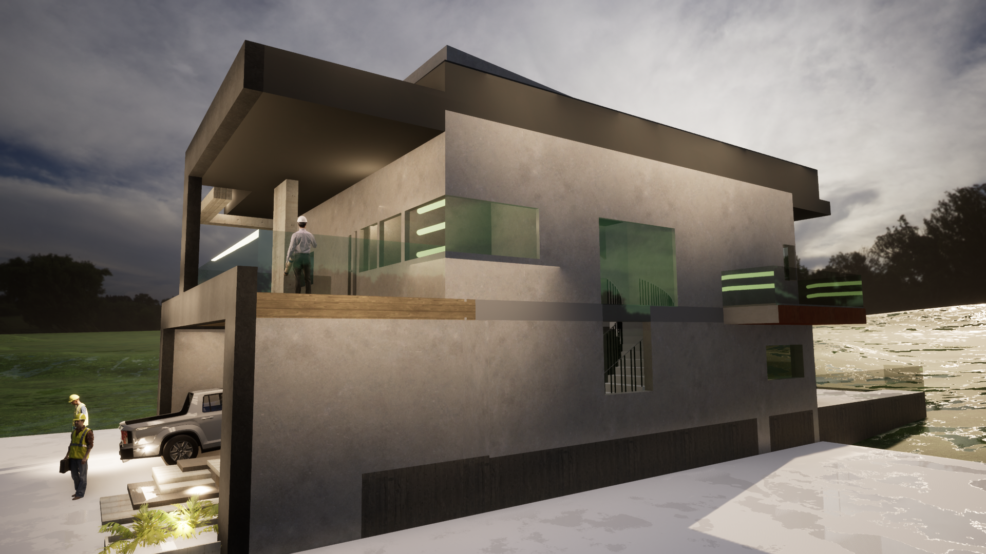 Proyecto Arquitectónico Casa de 2 Niveles, 9 m. x 15 m.