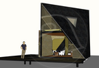 Proyecto Arquitectónico Casa Alpina 5m x 5m
