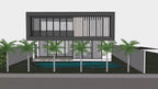 Proyecto Arquitectónico Casa de 2 Niveles, 17 m. x 33 m.