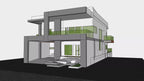 Proyecto Arquitectónico Casa de 2 Niveles, 9 m. x 15 m.