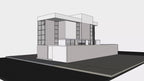 Proyecto Arquitectónico Casa de dos niveles 17 m. x 7 m.